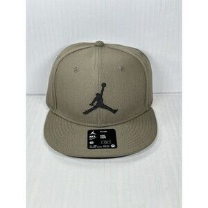 Size M/L Jordan Air Pro Jumpman Snapback Hat Cap Green Black Men FV5296-223 NWT